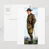Lord Baden-Powell - stichter van de couting Briefkaart (Voorkant / Achterkant)