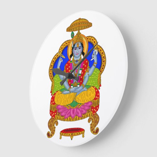 Lord Badrinath Clock Grote Klok (Hoek)