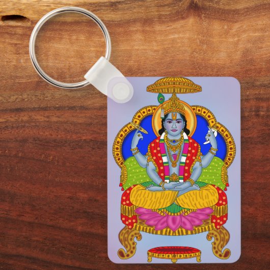 Lord Badrinath Keychain (Voorkant)
