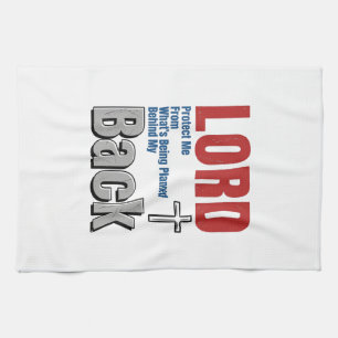 Lord Bescherm Me Christelijk Gelooft Shirt Ontwerp Theedoek