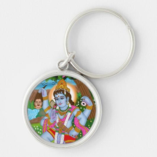 Lord Bhairava Sleutelhanger (Voorkant)