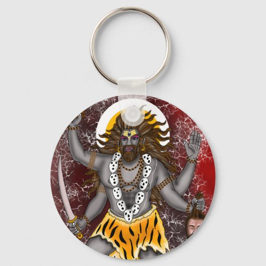 Lord Bhairava-sleutelhanger Sleutelhanger (Voorkant)