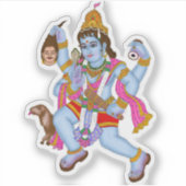 Lord Bhairava Stickers (Voorkant)