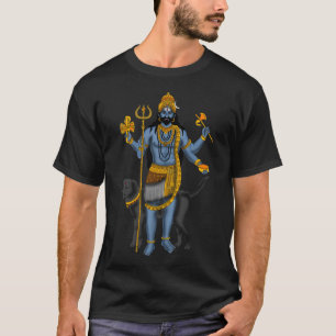 Lord Bhairava T-shirt – Woeste Hindoe God Spiritue
