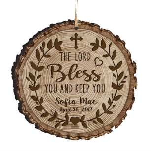 Lord Bless en hou je Houden Keepomwille Ornament