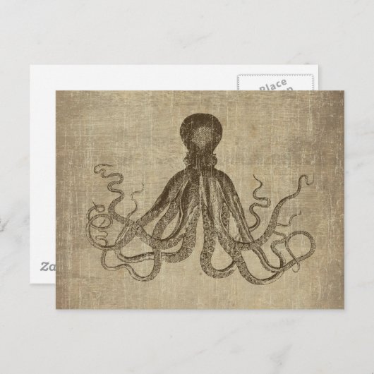  Lord Bodner Octopus Triptych Briefkaart (Voorkant / Achterkant)