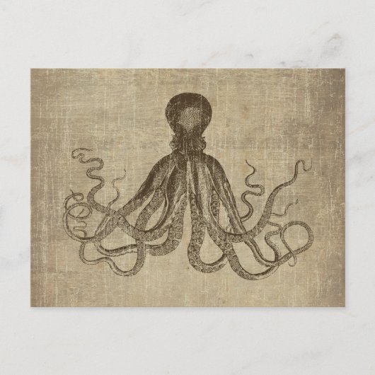 Lord Bodner Octopus Triptych Briefkaart (Voorkant)