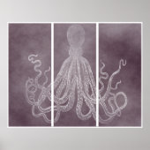 Lord Bodner Triptych in duusky roze Poster (Voorkant)