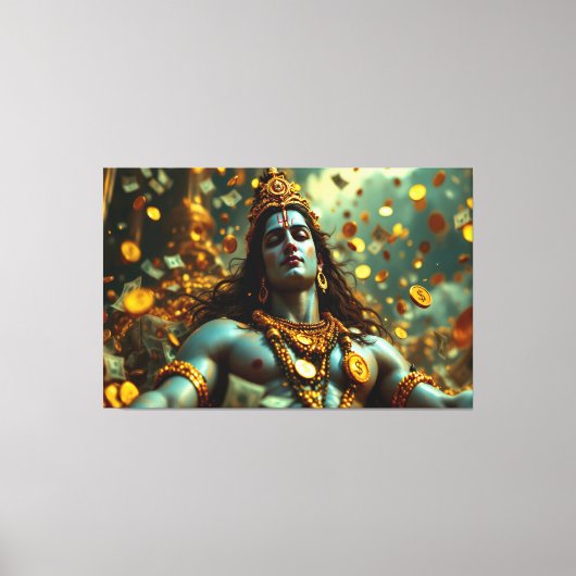Lord Brahma 2 Canvas Afbeelding Versie 1 (Voorkant)
