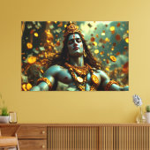 Lord Brahma 2 Canvas Afbeelding Versie 1 (Insitu (Woonkamer))