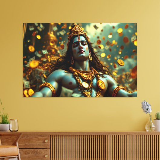 Lord Brahma 2 Canvas Afbeelding Versie 1 (Insitu (Woonkamer))