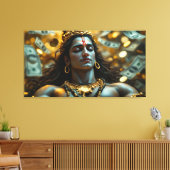 Lord Brahma 2 Canvas Afbeelding Versie 2 (Insitu (Woonkamer))