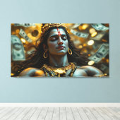 Lord Brahma 2 Canvas Afbeelding Versie 2 (Insitu (Houten vloer))