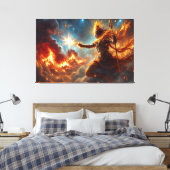 Lord Brahma 6 Canvas Afbeelding (Insitu (Slaapkamer))