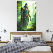 Lord Brahma Canvas Afbeelding 3 (Insitu (Slaapkamer))