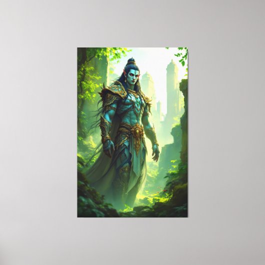 Lord Brahma Canvas Afbeelding 3 (Voorkant)