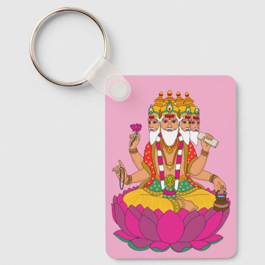 Lord Brahma Keychain (Voorkant)