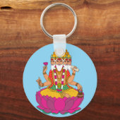 Lord Brahma-sleutelhanger Sleutelhanger (Voorkant)