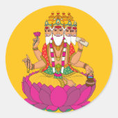 Lord Brahma Sticker (Voorkant)