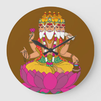 Lord Brahma wandklok