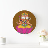 Lord Brahma wandklok (Huis)