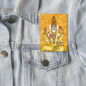 Lord Brihaspati Dev Knop Button (Insitu)