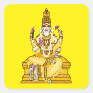 Lord Brihaspati Dev Sticker