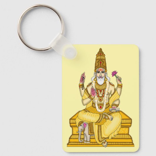 Lord Brihaspati-sleutelhanger Sleutelhanger (Voorkant)