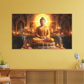 Lord Buddha Canvas Afdruk (Insitu (Woonkamer))