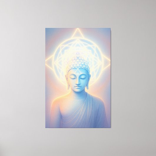 Lord Buddha Canvas Afdruk (Voorkant)