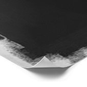 Lord Buddha - Portret van houtskoolkunst Poster (Hoek)