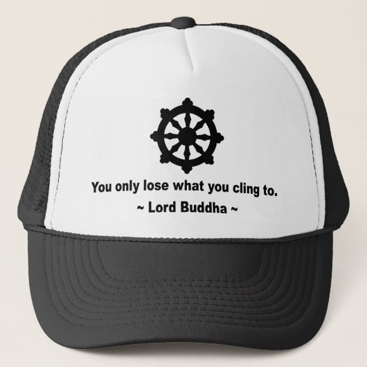 Lord Buddha Quote Trucker Pet (Voorkant)