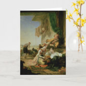 Lord Byron die in het huis rusten Kaart (Gele Bloem)