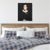 Lord Byron (door Laslett John Pott) Canvas Afdruk (Insitu (Slaapkamer))