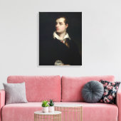 Lord Byron (door Laslett John Pott) Canvas Afdruk (Insitu (Woonkamer))