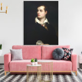 Lord Byron (door Laslett John Pott) Canvas Afdruk (Insitu (Woonkamer))