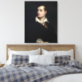 Lord Byron (door Laslett John Pott) Canvas Afdruk (Insitu (Slaapkamer))