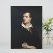 Lord Byron (door Laslett John Pott) Kaart (Staand voorkant)