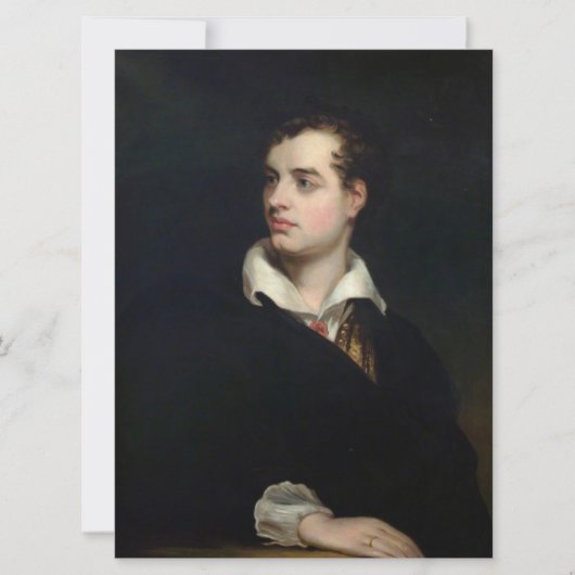Lord Byron (door Laslett John Pott) Kaart (Voorkant)