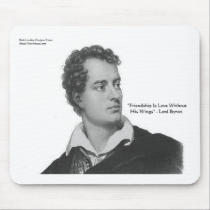 Lord Byron "Liefde Zonder Vleugels" Cadeau's & T-s Muismat