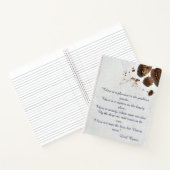 Lord Byron Love Letter Inspirerend Notitieboek (Binnen)