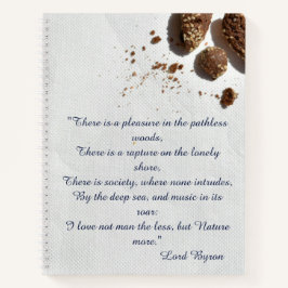 Lord Byron Love Letter Inspirerend Notitieboek
