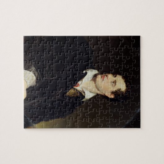 Lord Byron na een portret geschilderd door Thomas  Legpuzzel (Horizontaal)