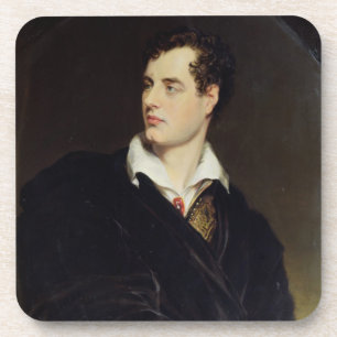 Lord Byron na een portret geschilderd door Thomas  Onderzetter