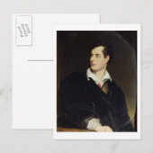 Lord Byron na een portret van Thomas Phil Briefkaart (Voorkant / Achterkant)