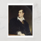 Lord Byron na een portret van Thomas Phil Briefkaart (Voorkant)