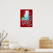 Lord Byron "nog steeds laat me van houden" gedicht Poster (Keuken)