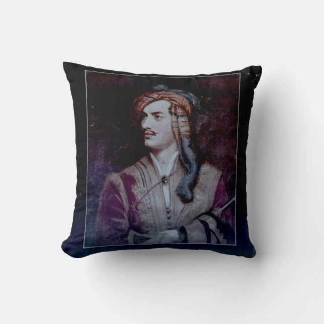 Lord Byron Pillow Kussen (Voorkant)