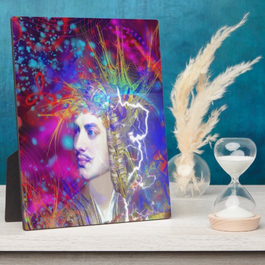 Lord Byron Plaque Fotoplaat (Zijkant)