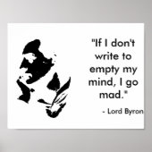 Lord Byron Poster (Voorkant)